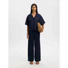 Load image into Gallery viewer, LYRA WIDE LINEN BLEND PANT
