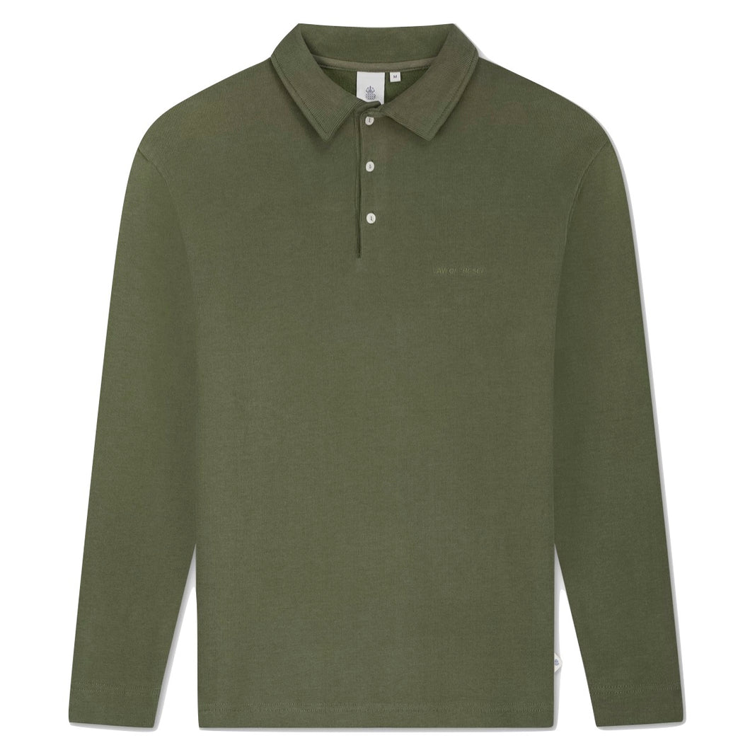 ERATO LONG SLEEVE SWEAT POLO