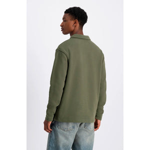 ERATO LONG SLEEVE SWEAT POLO