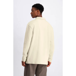 ERATO LONG SLEEVE SWEAT POLO
