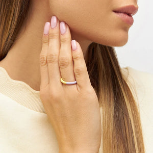 DOUBLE COLOR RING LAVENDER