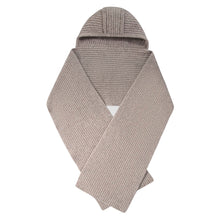 Load image into Gallery viewer, WOOL HOODED SCARF
