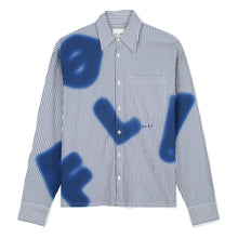 Load image into Gallery viewer, STAIN LOGO STRIPE SHIRT LS
