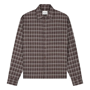 PLAID BOXY SHIRT