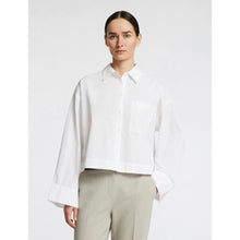 Load image into Gallery viewer, ASTHA LS CROPPED BOXY SHIRT
