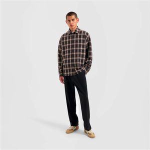 PLAID BOXY SHIRT