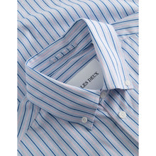 Load image into Gallery viewer, KENT STRIPE PEACHED POPLIN SHIRT
