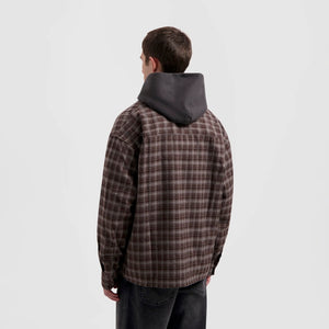 PLAID BOXY SHIRT