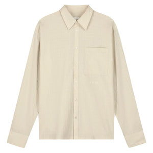 TEXTURED BOXY SHIRT