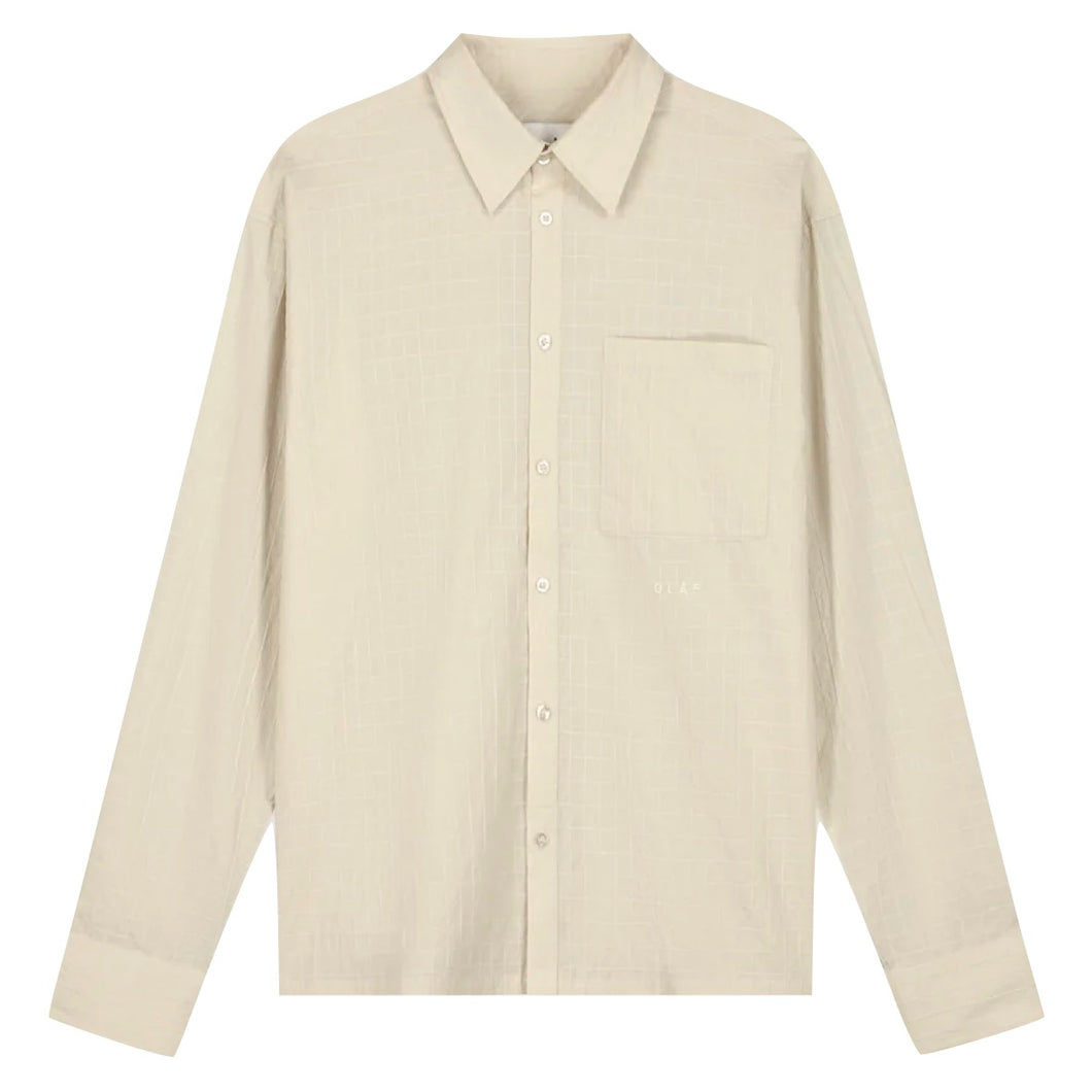 TEXTURED BOXY SHIRT