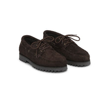 Load image into Gallery viewer, HAIRY SUEDE BOATSHOE
