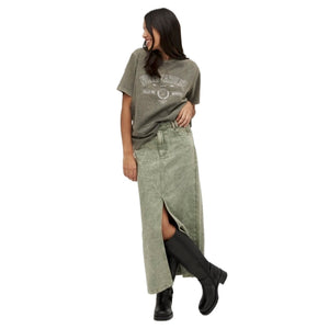 LOPA LONG-M DENIM SKIRT