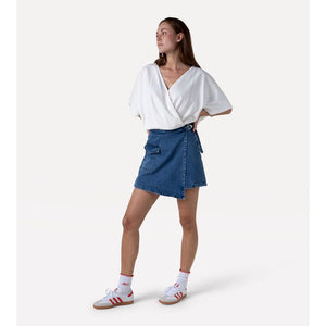 GWEN DENIM SKORT