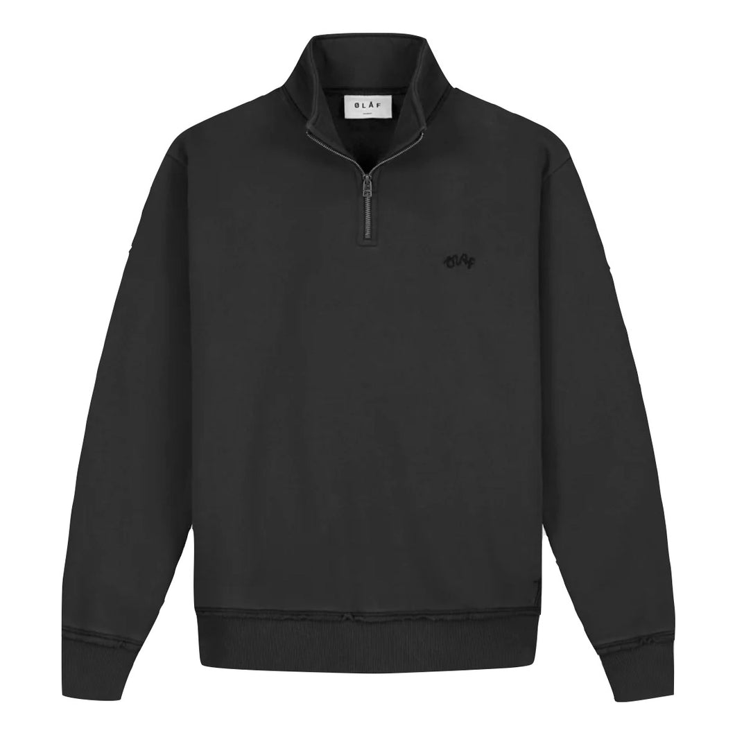 SIGNATURE ZIP MOCK
