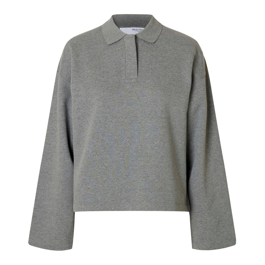 ARI GIA LS POLO SWEAT