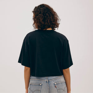 TRUE BOXY CROP TEE