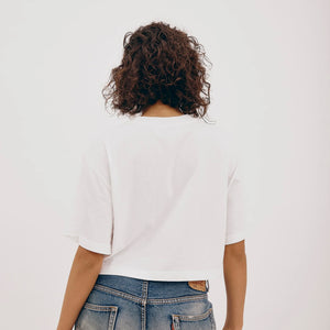 TRUE BOXY CROP TEE