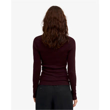 Load image into Gallery viewer, WOMEN ORGANIC RIB LS T-SHIRT
