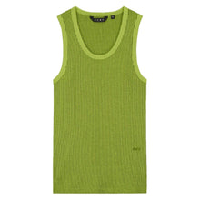 Load image into Gallery viewer, RETRO LOGO RIBBED TANK TOP
