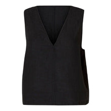 Load image into Gallery viewer, LINNA REVERSIBLE LINEN TOP
