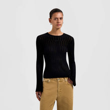 Load image into Gallery viewer, RETRO LOGO WIDE SLEEVE KNIT
