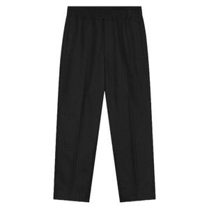 PINSTRIPE SLIM ELASTICATED TROUSER