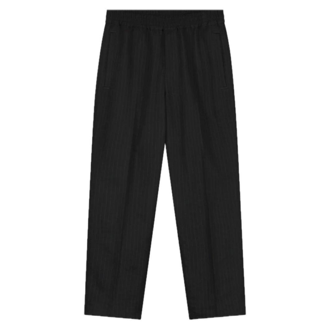 PINSTRIPE SLIM ELASTICATED TROUSER