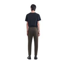 Load image into Gallery viewer, TERRY CROPPED TROUSERS DARK FOREST GREEN
