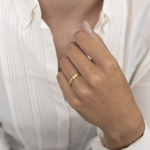 ROXX 18K GOLD PLATED RING