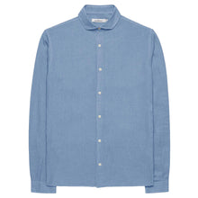 Load image into Gallery viewer, SOHO LINEN SHIRT MID BLUE
