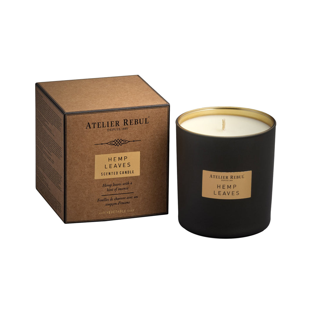 HEMP LEAVES SCENTED CANDLE