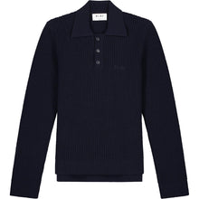 Load image into Gallery viewer, WAFFLE KNIT POLO
