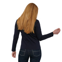 Load image into Gallery viewer, ORGANIC COTTON LONG SLEEVE NAVY
