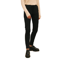 Load image into Gallery viewer, TROUSERS BRIES BLACK HEAVY JERSEY
