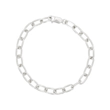 Load image into Gallery viewer, OVAL CHAIN BRACELET STERLING SILVER
